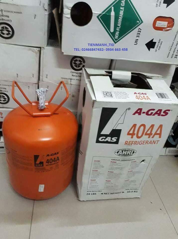 Gas lạnh R404 A-Gas